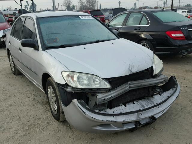 2HGES16344H584865 - 2004 HONDA CIVIC DX V SILVER photo 1