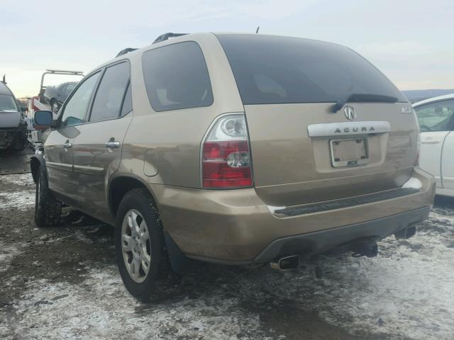 2HNYD189X5H506898 - 2005 ACURA MDX TOURIN TAN photo 3