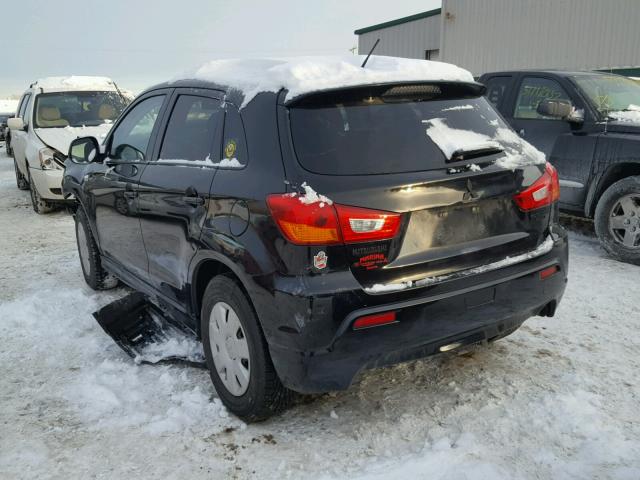 JA4AP3AU6BZ003089 - 2011 MITSUBISHI OUTLANDER BLACK photo 3