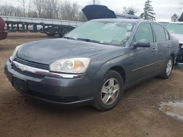 1G1ZT54885F150026 - 2005 CHEVROLET MALIBU LS ნაცრისფერი ფოტო 2