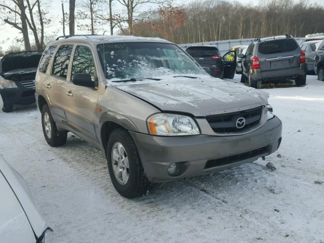 4F2YU09142KM38174 - 2002 MAZDA TRIBUTE LX GOLD photo 1