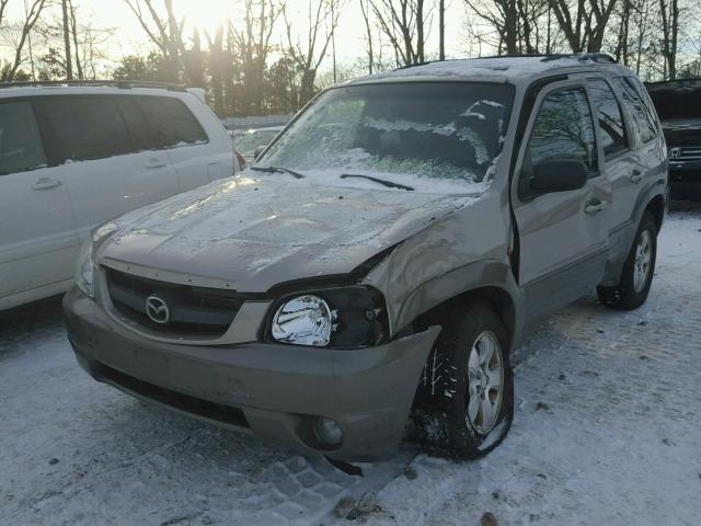 4F2YU09142KM38174 - 2002 MAZDA TRIBUTE LX GOLD photo 2