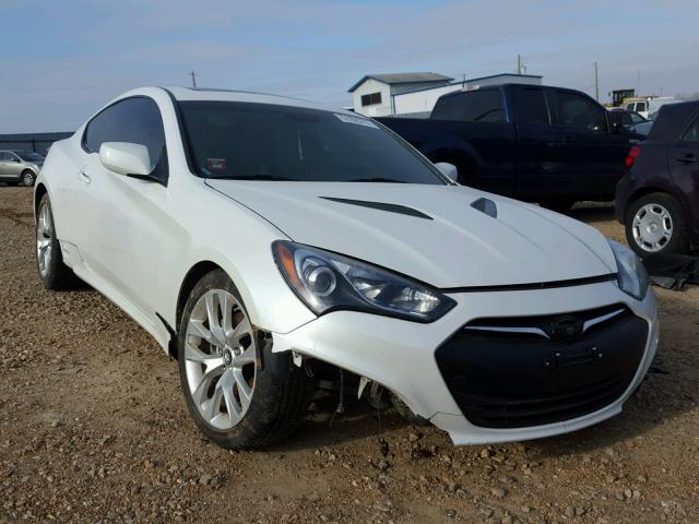 KMHHT6KD8DU089789 - 2013 HYUNDAI GENESIS CO WHITE photo 1