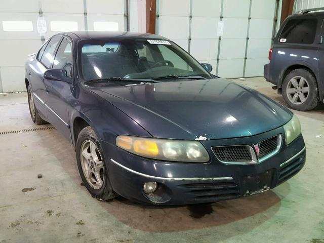 1G2HX54K414253313 - 2001 PONTIAC BONNEVILLE BLUE photo 1