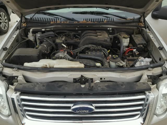 1FMEU63E37UB16196 - 2007 FORD EXPLORER X SILVER photo 7