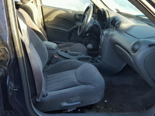 1G2NE52T1YM825906 - 2000 PONTIAC GRAND AM S 蓝色 照片 5