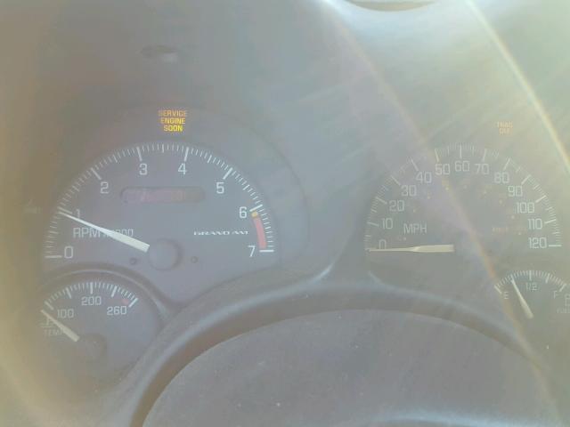 1G2NE52T1YM825906 - 2000 PONTIAC GRAND AM S 蓝色 照片 8