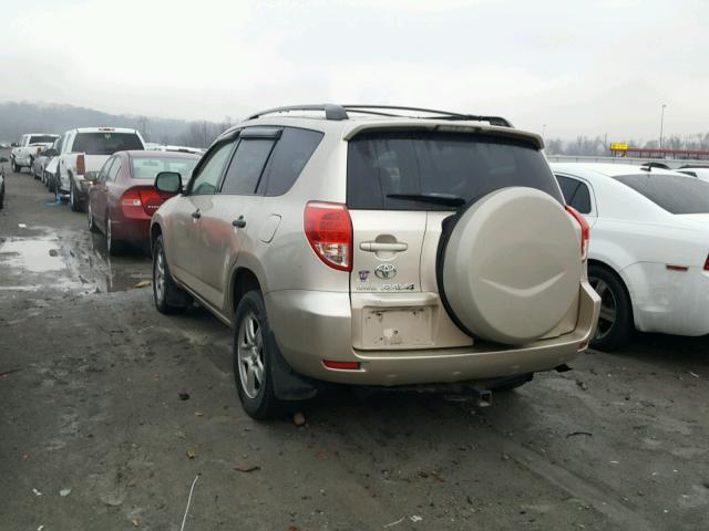 JTMBD33V076039250 - 2007 TOYOTA RAV4 TAN photo 3