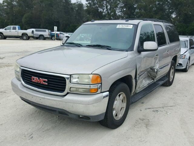 3GKEC16Z44G305273 - 2004 GMC YUKON XL C SILVER photo 2