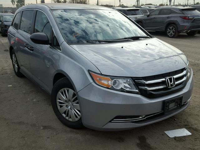 5FNRL5H27GB124408 - 2016 HONDA ODYSSEY LX GRAY photo 1