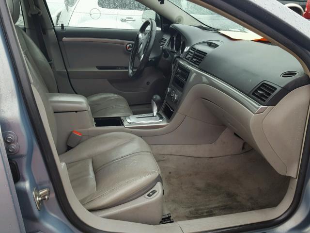 1G8ZV57B79F163925 - 2009 SATURN AURA XR BLUE photo 5