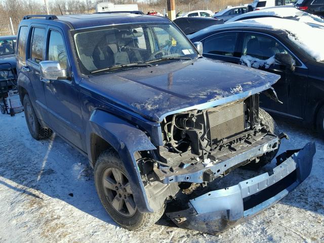 1J4PN2GK9AW135182 - 2010 JEEP LIBERTY SP BLUE photo 1