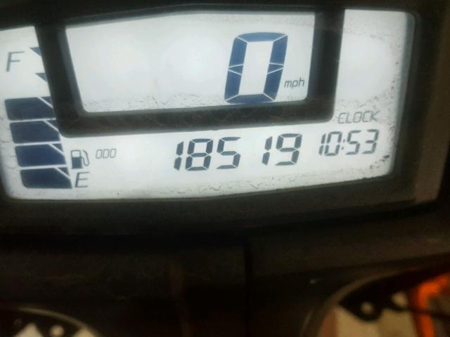 JKAEXEE13CDA08068 - 2012 KAWASAKI EX650 EC BLACK photo 8