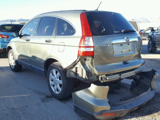 JHLRE48598C067502 - 2008 HONDA CR-V EX GREEN photo 3