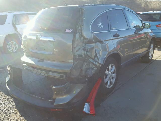 JHLRE48598C067502 - 2008 HONDA CR-V EX GREEN photo 4