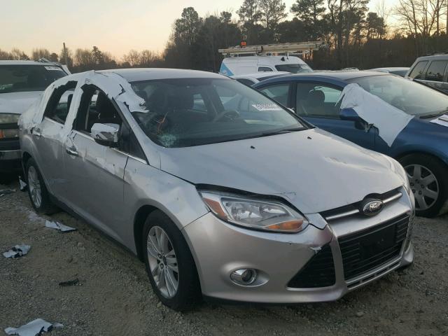 1FAHP3H29CL338611 - 2012 FORD FOCUS SEL SILVER photo 1