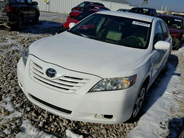 4T1BK46K27U508133 - 2007 TOYOTA CAMRY NEW WHITE photo 2