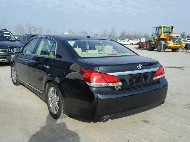 4T1BK3DB1BU374611 - 2011 TOYOTA AVALON BAS 黑色 照片 3