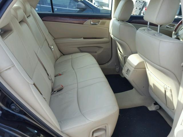 4T1BK3DB1BU374611 - 2011 TOYOTA AVALON BAS 黑色 照片 6
