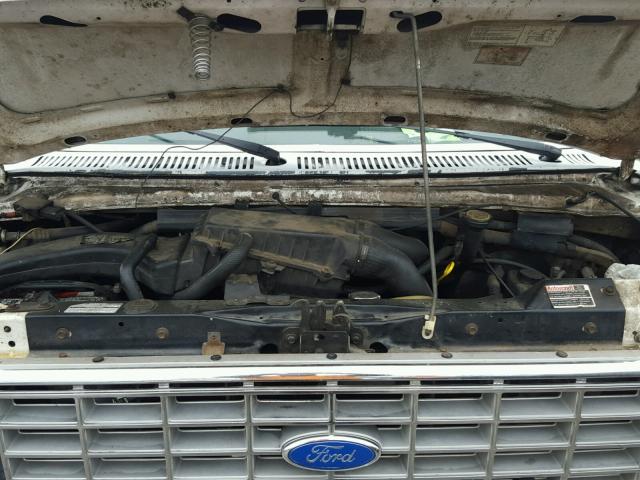 1FDGS24H4KHA06243 - 1989 FORD ECONOLINE WHITE photo 7