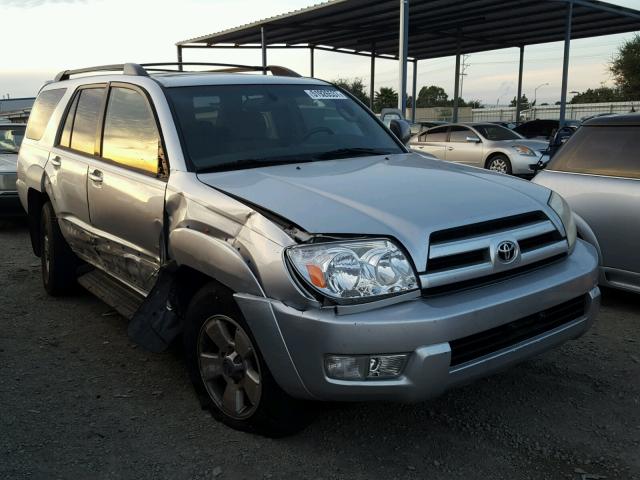 JTEZT14R430011774 - 2003 TOYOTA 4RUNNER SR SILVER photo 1