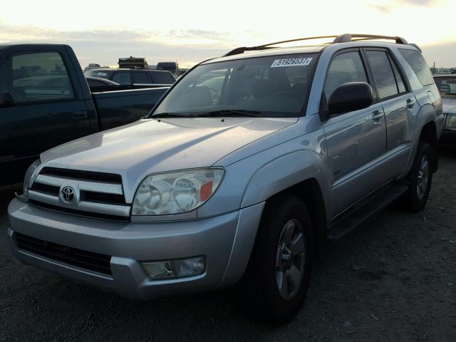 JTEZT14R430011774 - 2003 TOYOTA 4RUNNER SR SILVER photo 2