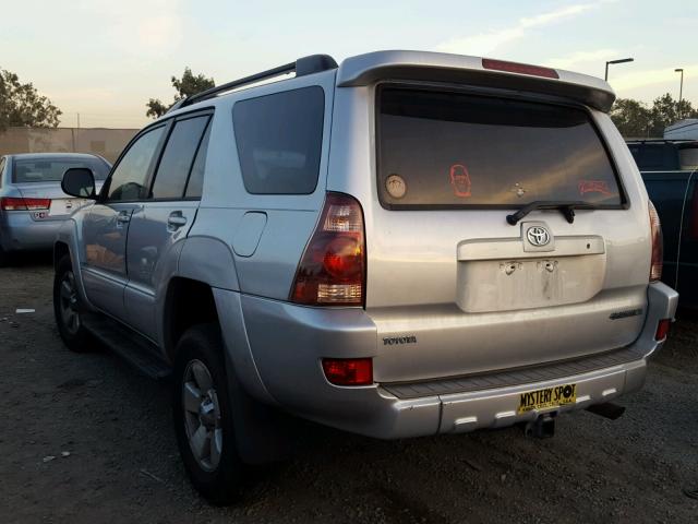 JTEZT14R430011774 - 2003 TOYOTA 4RUNNER SR SILVER photo 3