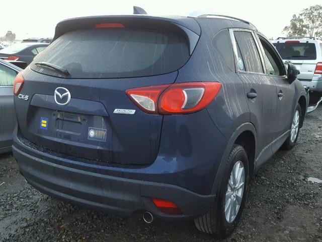 JM3KE2CY7E0350232 - 2014 MAZDA CX-5 TOURI BLUE photo 4