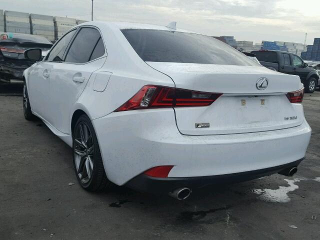 JTHBE1D23E5008873 - 2014 LEXUS IS 350 WHITE photo 3