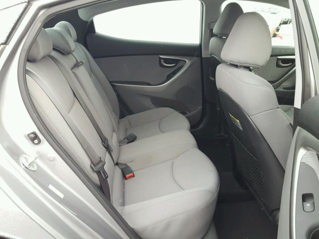 KMHDH4AE5BU150432 - 2011 HYUNDAI ELANTRA GL GRAY photo 6