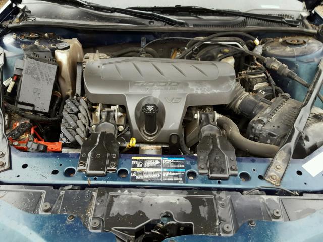 2G2WP582X61243826 - 2006 PONTIAC GRAND PRIX BLUE photo 7