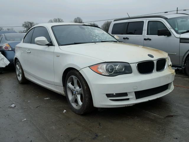 WBAUP7C56BVK78157 - 2011 BMW 128 I WHITE photo 1