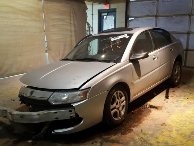 1G8AL52F44Z105940 - 2004 SATURN ION LEVEL SILVER photo 2