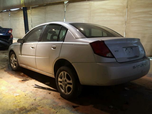 1G8AL52F44Z105940 - 2004 SATURN ION LEVEL SILVER photo 3