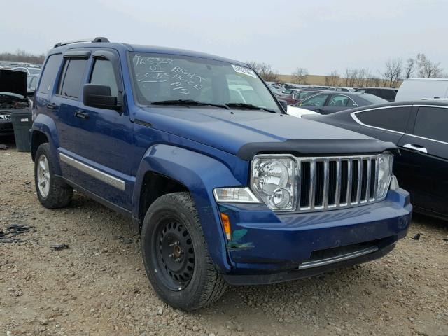 1J8GP58K69W550562 - 2009 JEEP LIBERTY LI BLUE photo 1