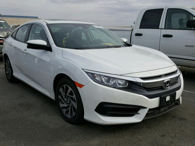 2HGFC2F72HH561293 - 2017 HONDA CIVIC EX WHITE photo 1