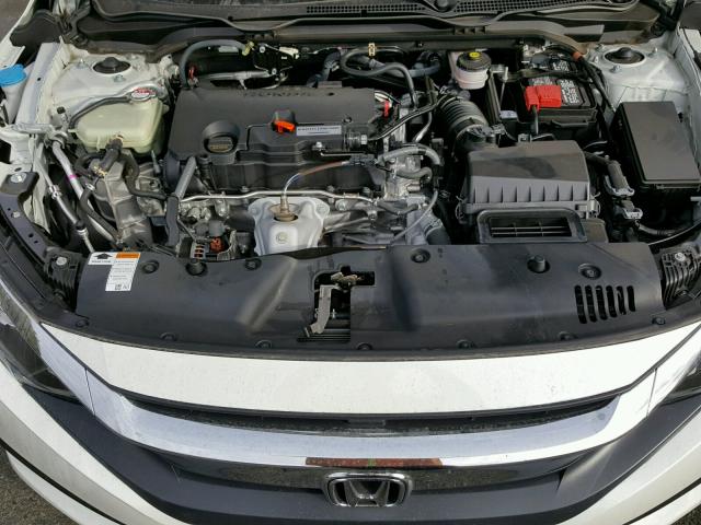 2HGFC2F72HH561293 - 2017 HONDA CIVIC EX თეთრი ფოტო 7