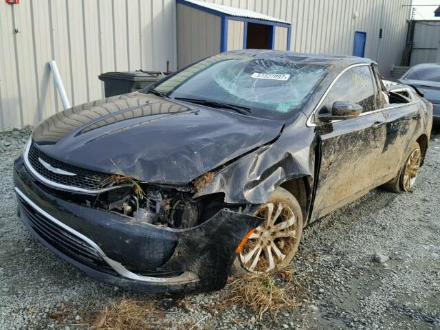 1C3CCCAB5GN133442 - 2016 CHRYSLER 200 LIMITE BLACK photo 2