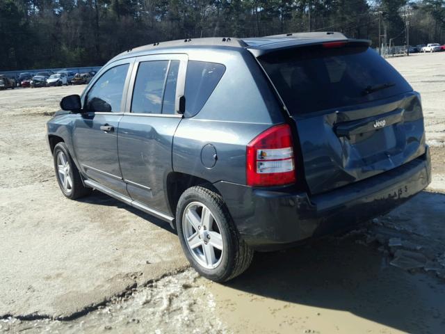 1J8FT47W18D691622 - 2008 JEEP COMPASS SP BLUE photo 3