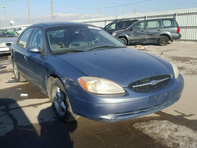 1FAFP55U5YA131368 - 2000 FORD TAURUS SES BLUE photo 1