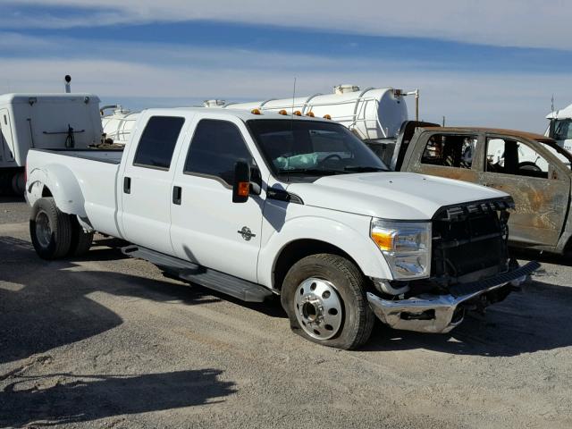 1FT8W3CT2GED38523 - 2016 FORD F350 SUPER WHITE photo 1