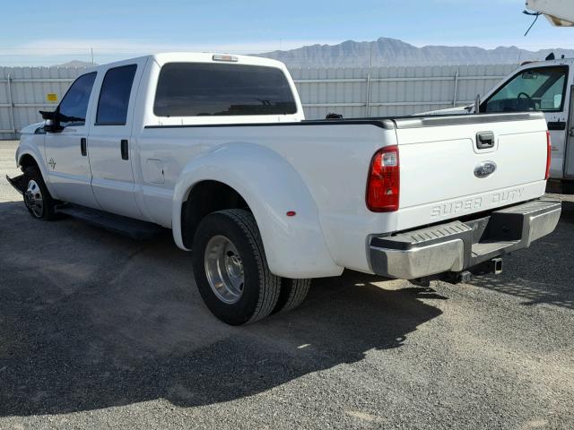 1FT8W3CT2GED38523 - 2016 FORD F350 SUPER WHITE photo 3