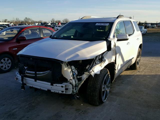 1GKKNPLS9HZ218241 - 2017 GMC ACADIA DEN WHITE photo 2