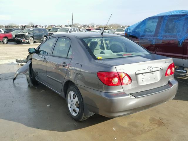 1NXBR30E87Z771588 - 2007 TOYOTA COROLLA CE GRAY photo 3