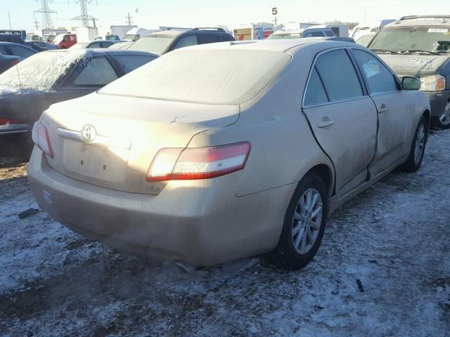 4T1BF3EK2BU697598 - 2011 TOYOTA CAMRY BASE TAN photo 4