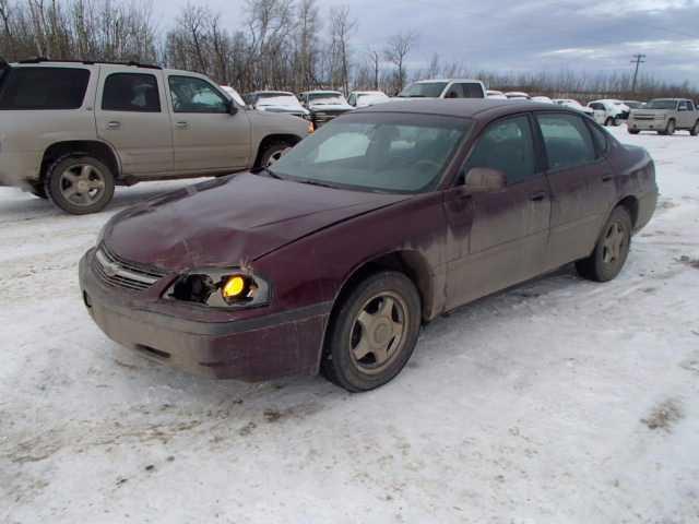 2G1WF52E939444866 - 2003 CHEVROLET IMPALA GRAY photo 2