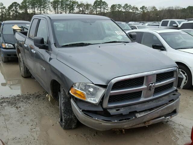 1D7RB1GP1AS213190 - 2010 DODGE RAM 1500 GRAY photo 1