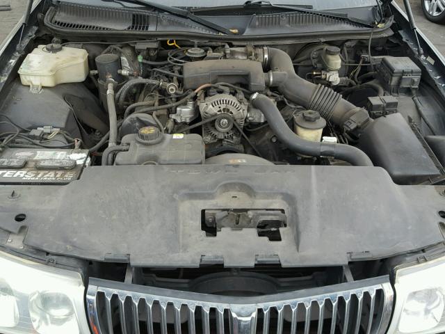 1LNHM81W12Y666244 - 2002 LINCOLN TOWN CAR E BLACK photo 7