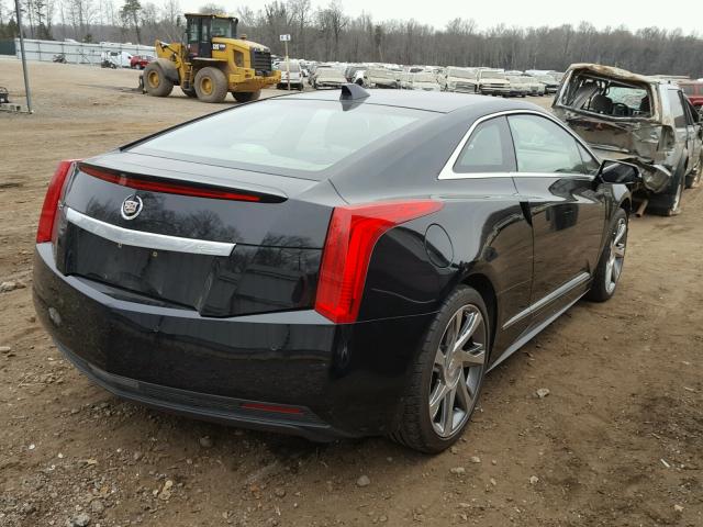 1G6RR1E47EU602105 - 2014 CADILLAC ELR LUXURY BLACK photo 4