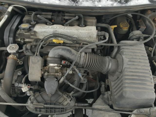 1B3EL46X33N508786 - 2003 DODGE STRATUS SE BLUE photo 7